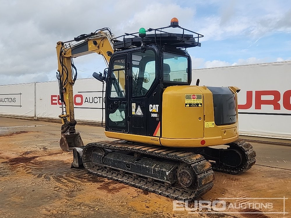2017 CAT 308E2CR - Mini ekskavatorius: foto 3 2017 CAT 308E2CR - Mini ekskavatorius: foto 3