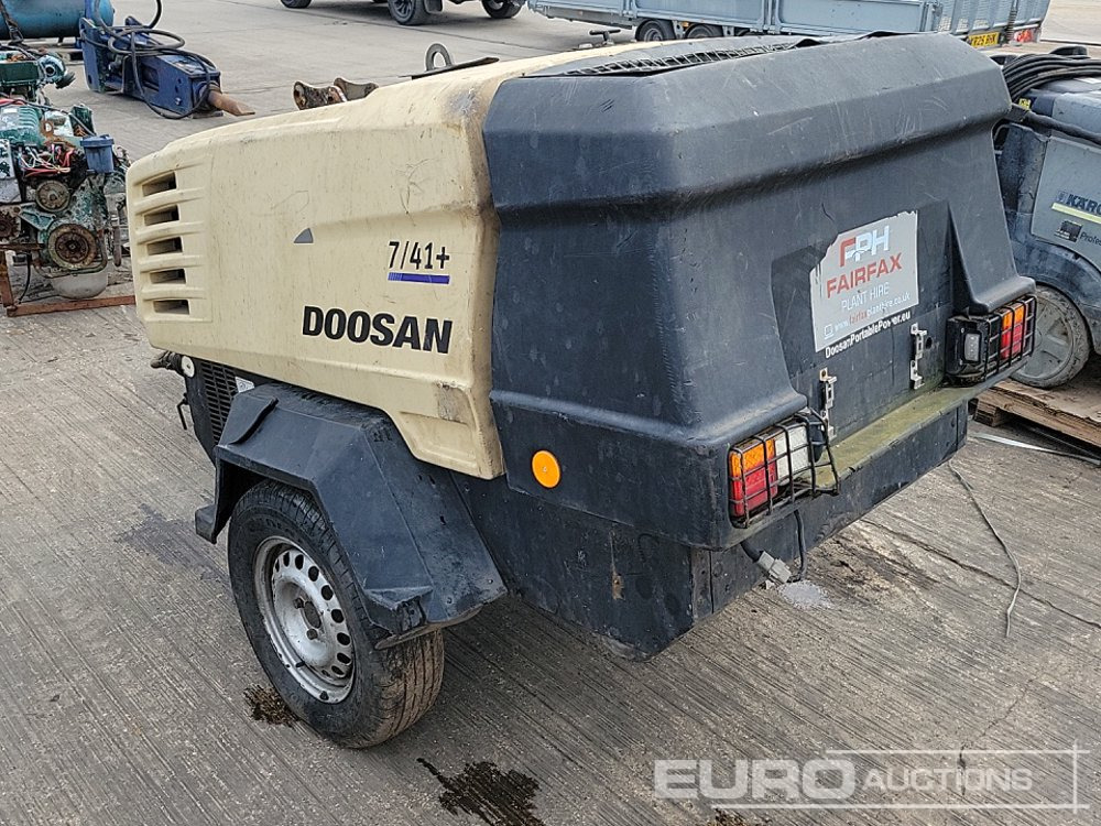 2017 Doosan 741+ - Oro kompresorius: foto 3 2017 Doosan 741+ - Oro kompresorius: foto 3