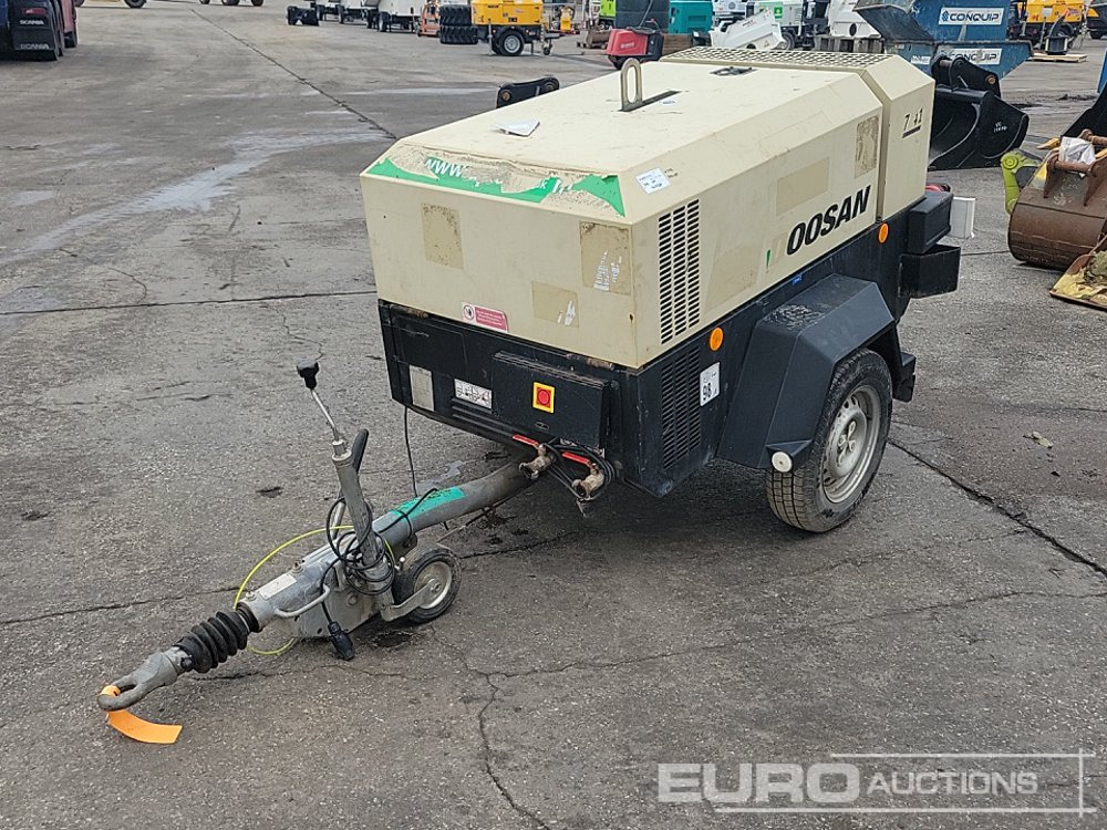 2017 Doosan 741 - Oro kompresorius: foto 1 2017 Doosan 741 - Oro kompresorius: foto 1