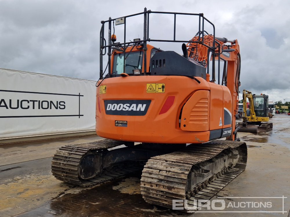 2017 Doosan DX140LCR - Vikšrinis ekskavatorius: foto 5 2017 Doosan DX140LCR - Vikšrinis ekskavatorius: foto 5