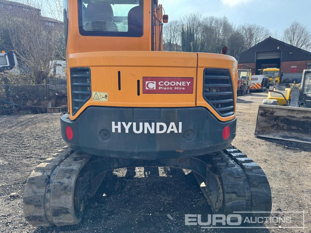2017 Hyundai 80CR-9A - Mini ekskavatorius: foto 3 2017 Hyundai 80CR-9A - Mini ekskavatorius: foto 3