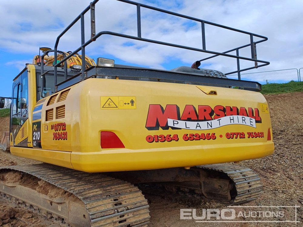 2017 Komatsu PC210LC-11 - Vikšrinis ekskavatorius: foto 4 2017 Komatsu PC210LC-11 - Vikšrinis ekskavatorius: foto 4