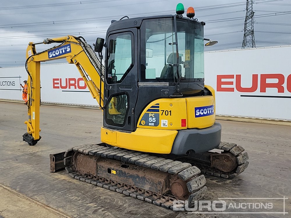 2017 Komatsu PC55MR-3 - Mini ekskavatorius: foto 3 2017 Komatsu PC55MR-3 - Mini ekskavatorius: foto 3