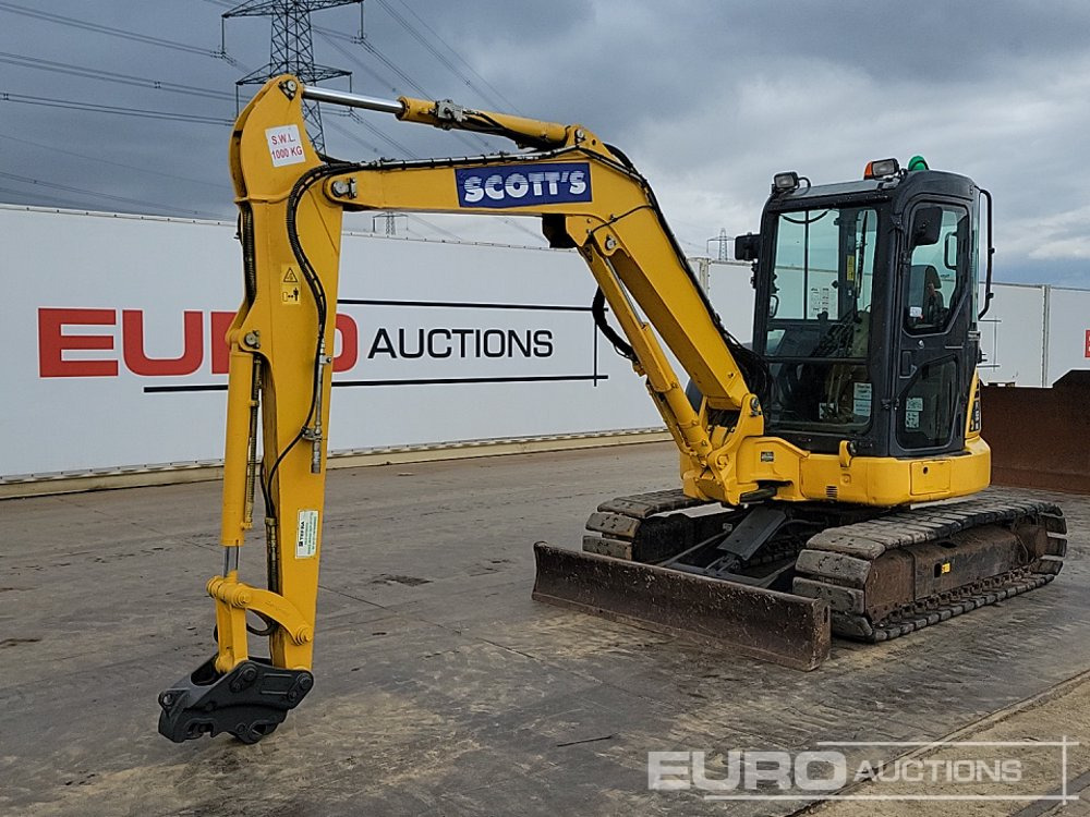 2017 Komatsu PC55MR-3 - Mini ekskavatorius: foto 1 2017 Komatsu PC55MR-3 - Mini ekskavatorius: foto 1