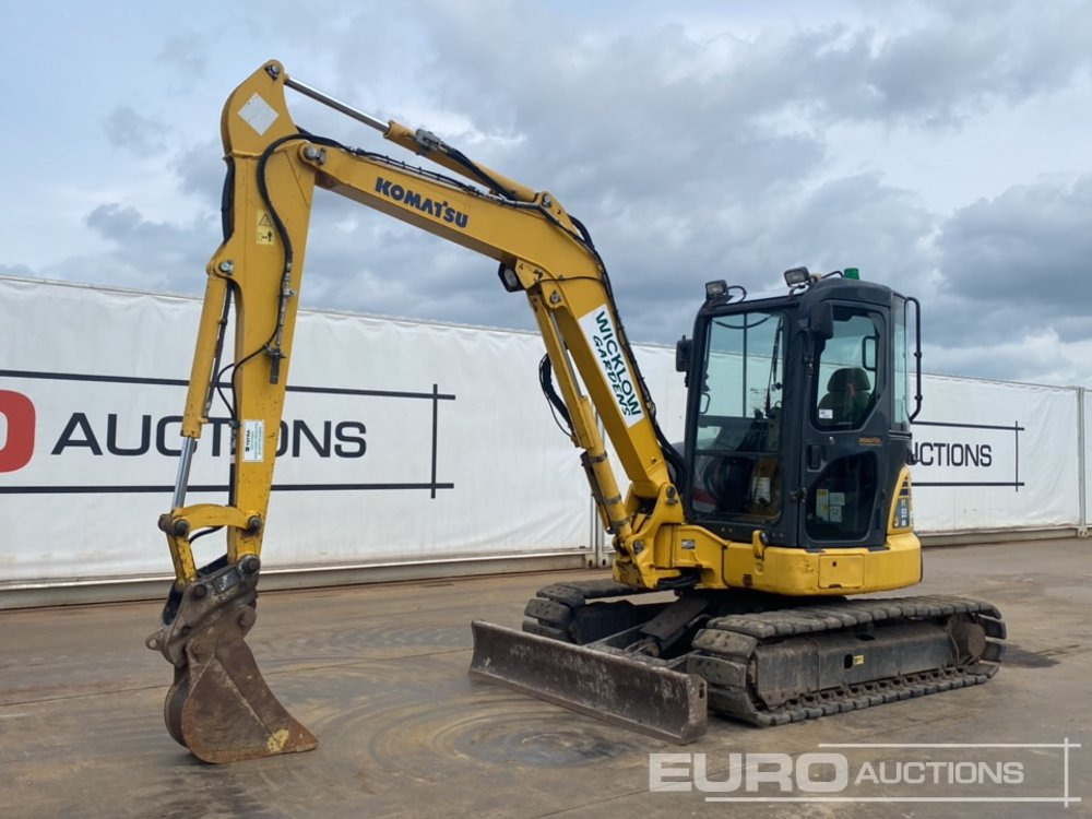 2017 Komatsu PC55MR-3 - Mini ekskavatorius: foto 1 2017 Komatsu PC55MR-3 - Mini ekskavatorius: foto 1