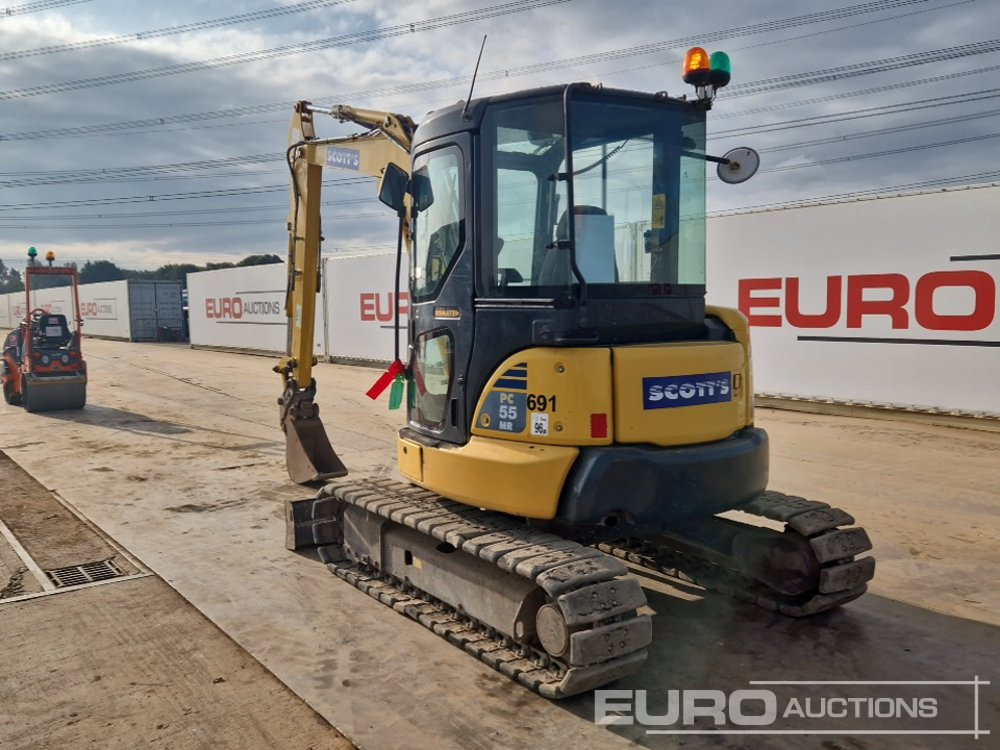 2017 Komatsu PC55MR-3 - Mini ekskavatorius: foto 3 2017 Komatsu PC55MR-3 - Mini ekskavatorius: foto 3