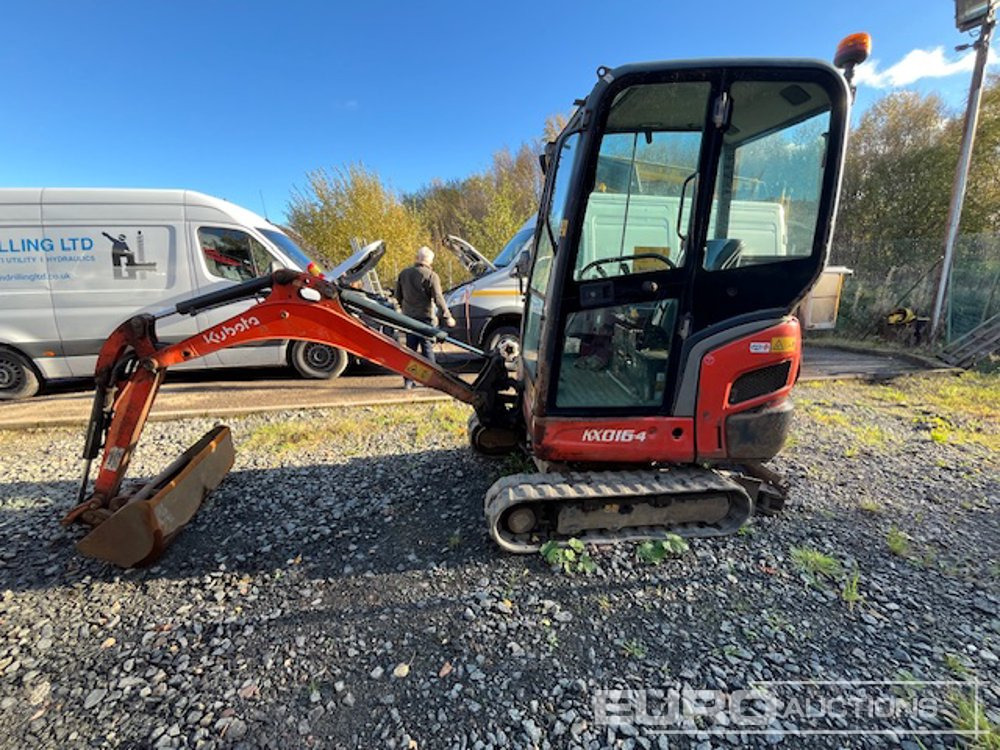 2017 Kubota KX016-4 - Mini ekskavatorius: foto 1 2017 Kubota KX016-4 - Mini ekskavatorius: foto 1