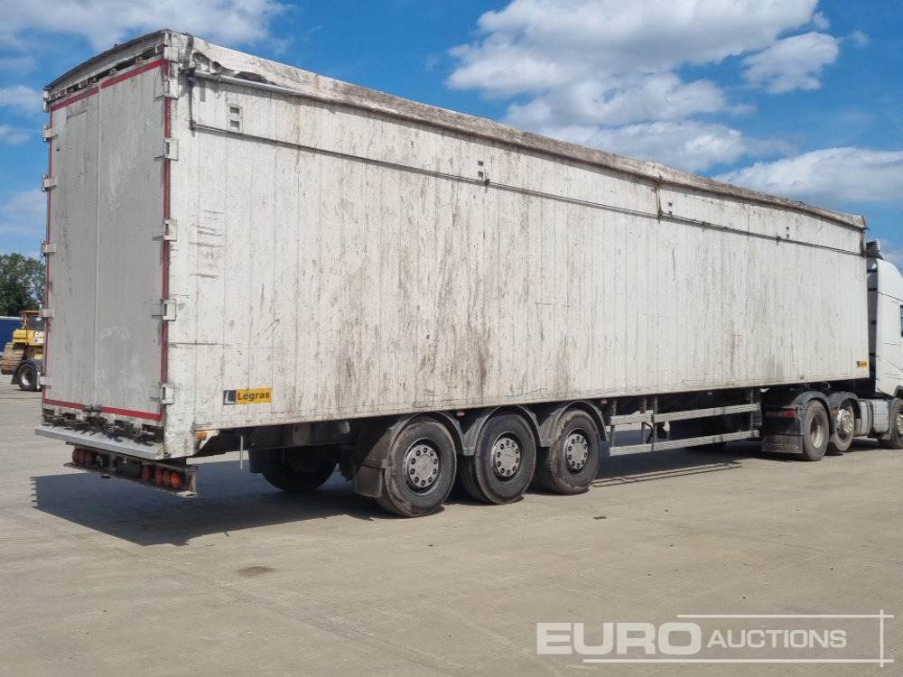 2017 Legras Tri Axle Bulk Trailer, Walking Floor, Easy Sheet - Su slankiojanciomis grindimis puspriekabė: foto 5 2017 Legras Tri Axle Bulk Trailer, Walking Floor, Easy Sheet - Su slankiojanciomis grindimis puspriekabė: foto 5