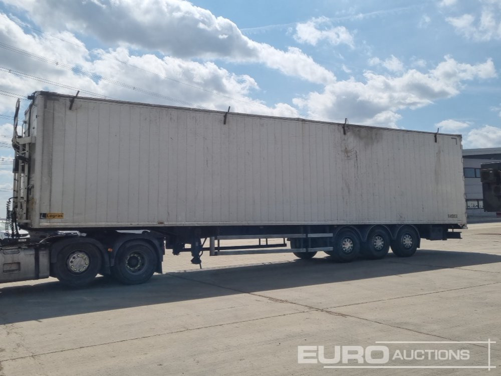 2017 Legras Tri Axle Bulk Trailer, Walking Floor, Easy Sheet - Su slankiojanciomis grindimis puspriekabė: foto 1 2017 Legras Tri Axle Bulk Trailer, Walking Floor, Easy Sheet - Su slankiojanciomis grindimis puspriekabė: foto 1