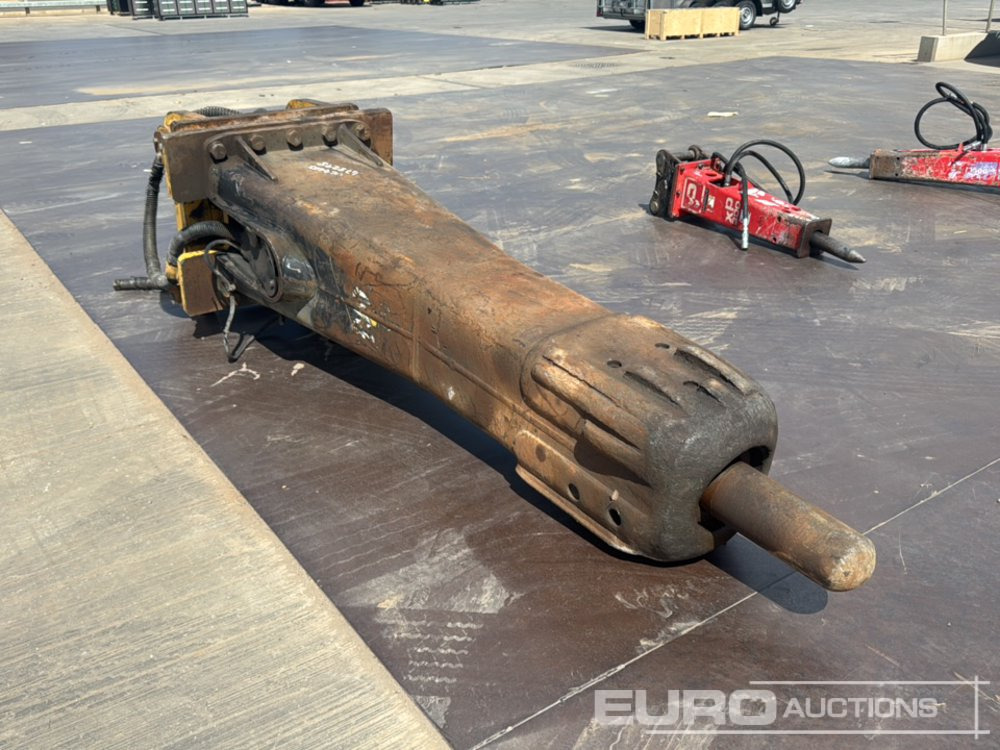 2017 Miller Hydraulic Breaker 100mm Pin to suit 40 Ton Excavator - Hidraulinis kūjis: foto 4 2017 Miller Hydraulic Breaker 100mm Pin to suit 40 Ton Excavator - Hidraulinis kūjis: foto 4