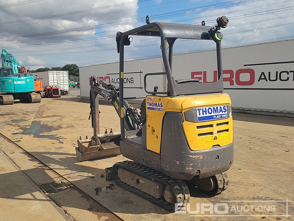 2017 Volvo EC15D - Mini ekskavatorius: foto 3 2017 Volvo EC15D - Mini ekskavatorius: foto 3