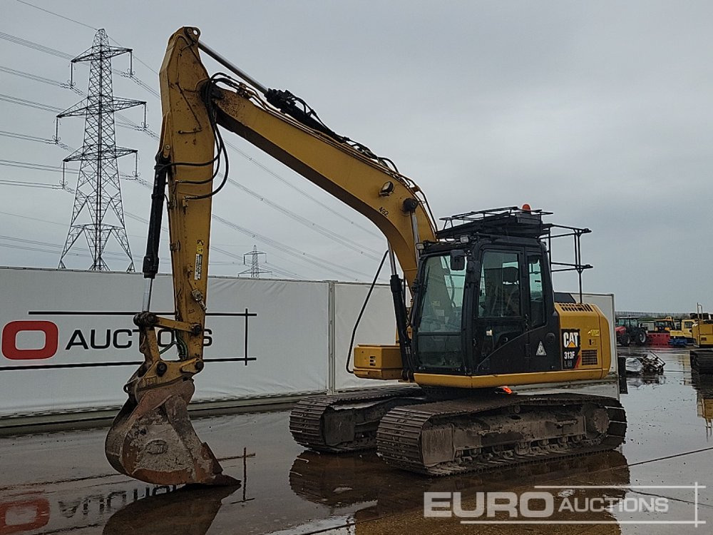 2018 CAT 313FLGC - Vikšrinis ekskavatorius: foto 1 2018 CAT 313FLGC - Vikšrinis ekskavatorius: foto 1