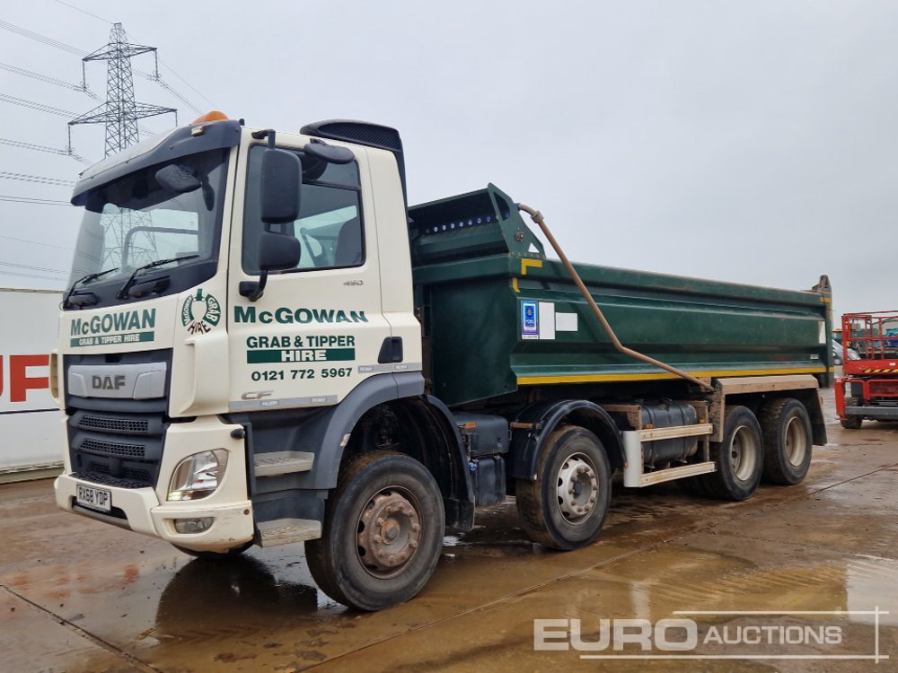 2018 DAF CF450 - Savivartis sunkvežimis: foto 1 2018 DAF CF450 - Savivartis sunkvežimis: foto 1