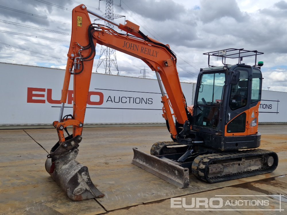 2018 Doosan DX62R-3 - Mini ekskavatorius: foto 1 2018 Doosan DX62R-3 - Mini ekskavatorius: foto 1