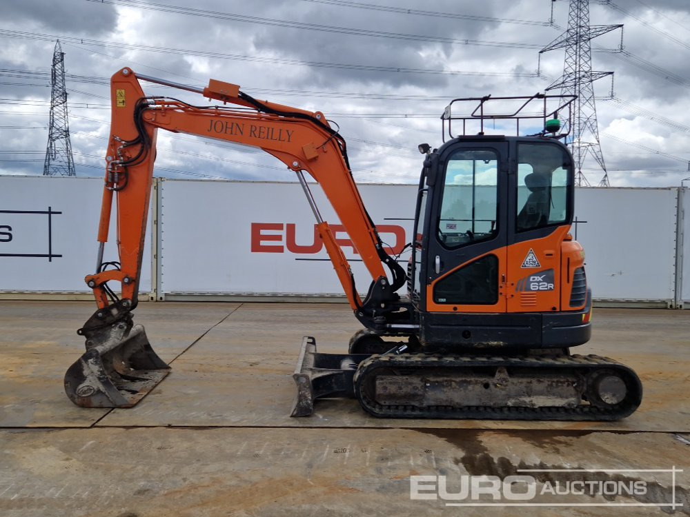 2018 Doosan DX62R-3 - Mini ekskavatorius: foto 2 2018 Doosan DX62R-3 - Mini ekskavatorius: foto 2