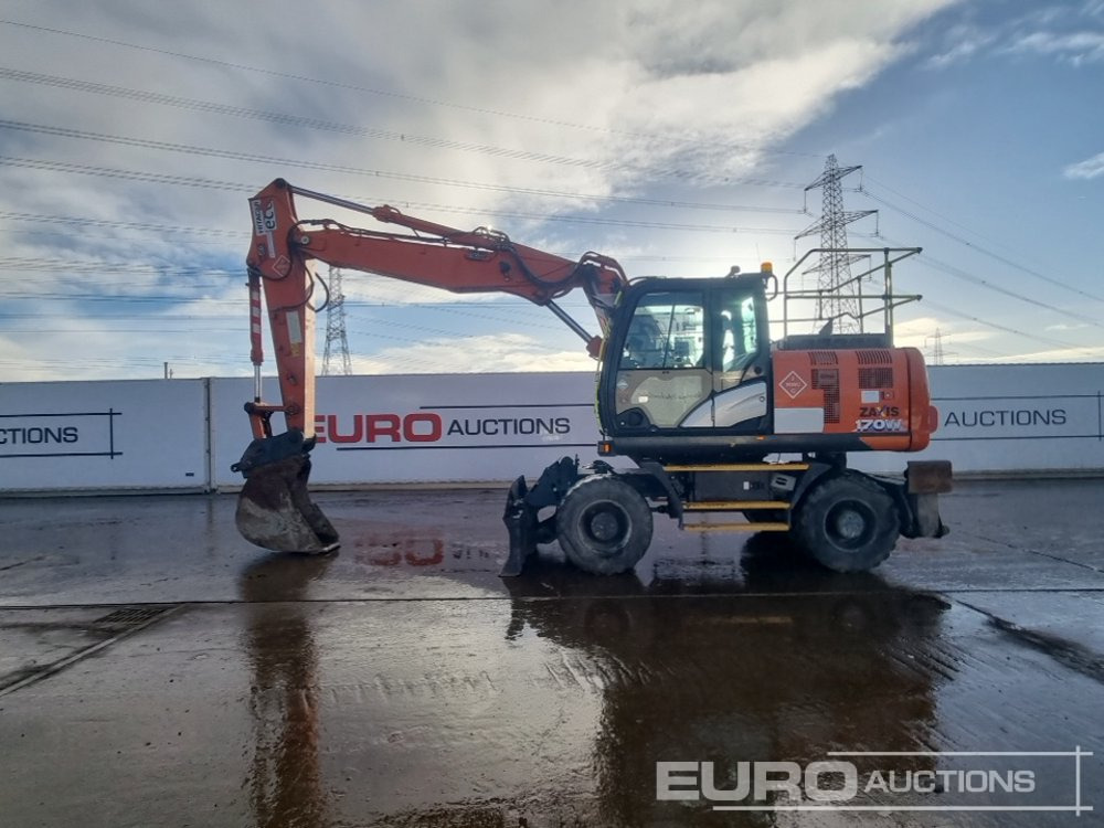 2018 Hitachi ZX170W-6 - Ratinis ekskavatorius: foto 2 2018 Hitachi ZX170W-6 - Ratinis ekskavatorius: foto 2