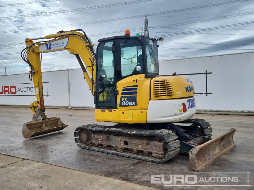 2018 Komatsu PC80MR-5 - Mini ekskavatorius: foto 3 2018 Komatsu PC80MR-5 - Mini ekskavatorius: foto 3