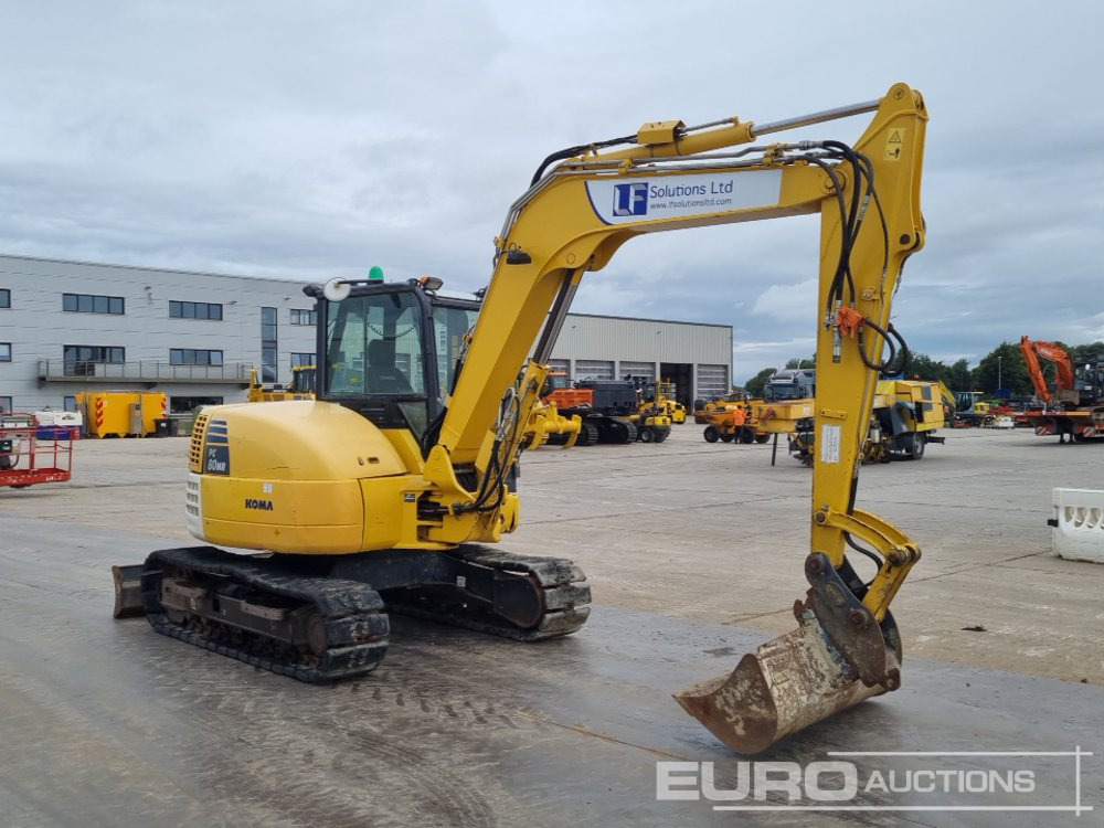 Mini ekskavatorius 2018 Komatsu PC80MR-5: foto 7