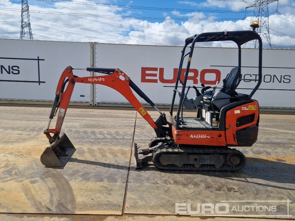 2018 Kubota KX018-4 - Mini ekskavatorius: foto 2 2018 Kubota KX018-4 - Mini ekskavatorius: foto 2