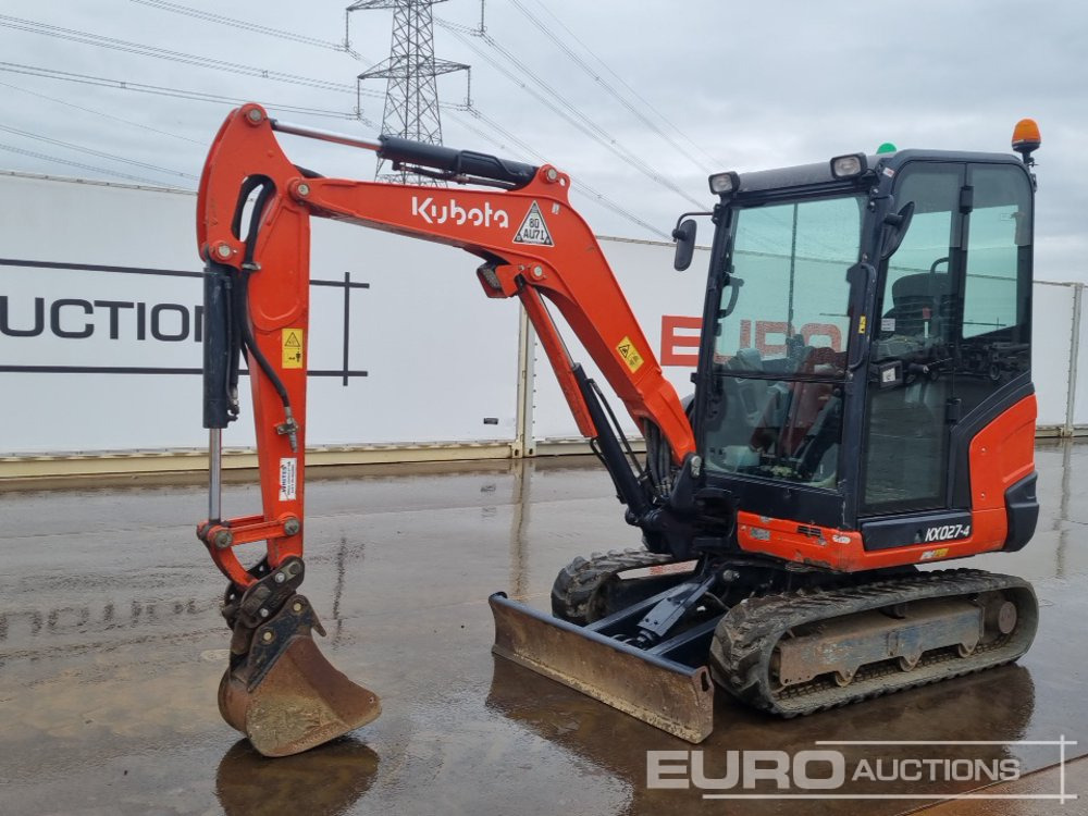 2018 Kubota KX027-4 - Mini ekskavatorius: foto 1 2018 Kubota KX027-4 - Mini ekskavatorius: foto 1