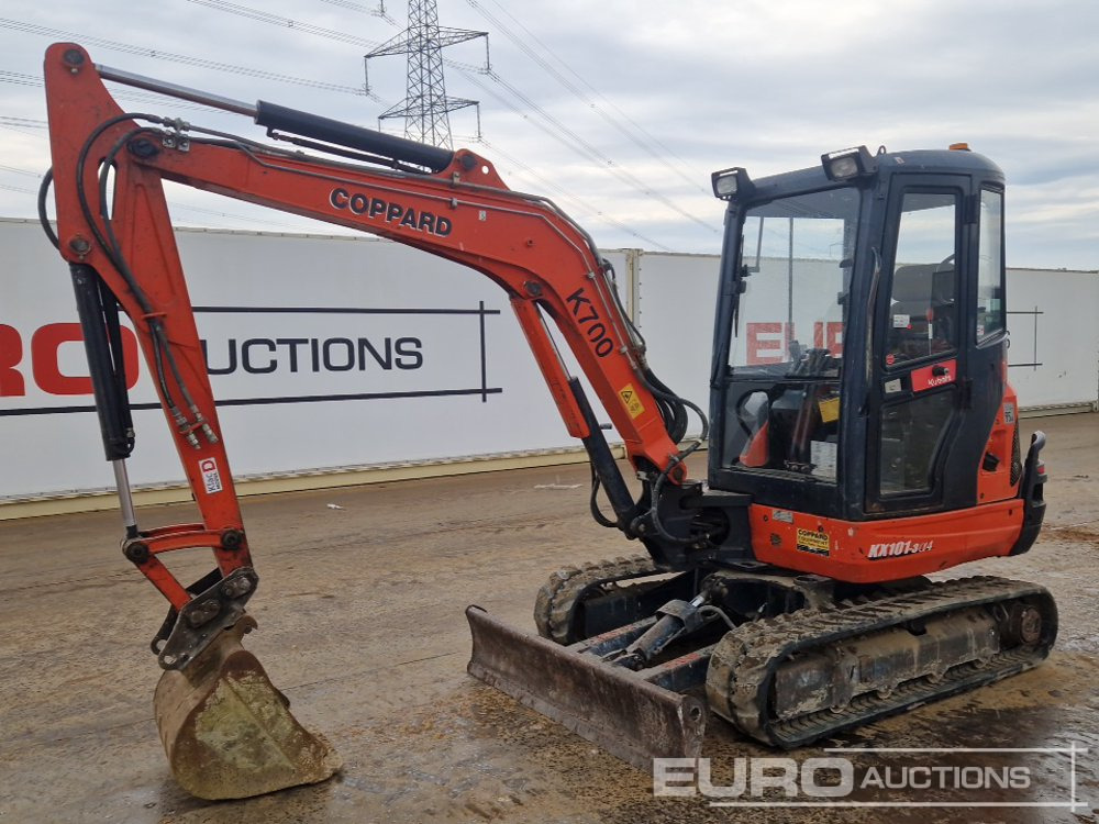 2018 Kubota KX101-3A4 HI - Mini ekskavatorius: foto 1 2018 Kubota KX101-3A4 HI - Mini ekskavatorius: foto 1