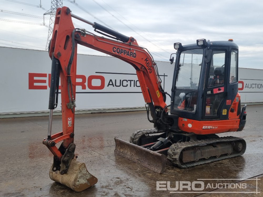 2018 Kubota KX101-3A4 HI - Mini ekskavatorius: foto 1 2018 Kubota KX101-3A4 HI - Mini ekskavatorius: foto 1