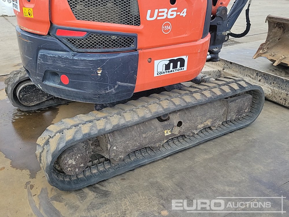 Mini ekskavatorius 2018 Kubota U36-4: foto 14