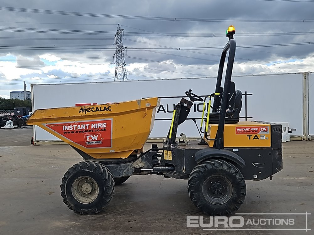 2018 Mecalac TA3S - Mini savivartis: foto 2 2018 Mecalac TA3S - Mini savivartis: foto 2