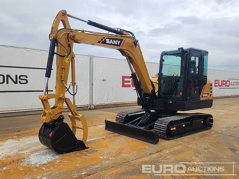 2018 Sany SY55C - Mini ekskavatorius: foto 1 2018 Sany SY55C - Mini ekskavatorius: foto 1
