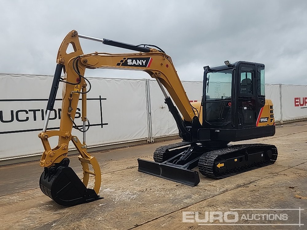 2018 Sany SY55C - Mini ekskavatorius: foto 1 2018 Sany SY55C - Mini ekskavatorius: foto 1