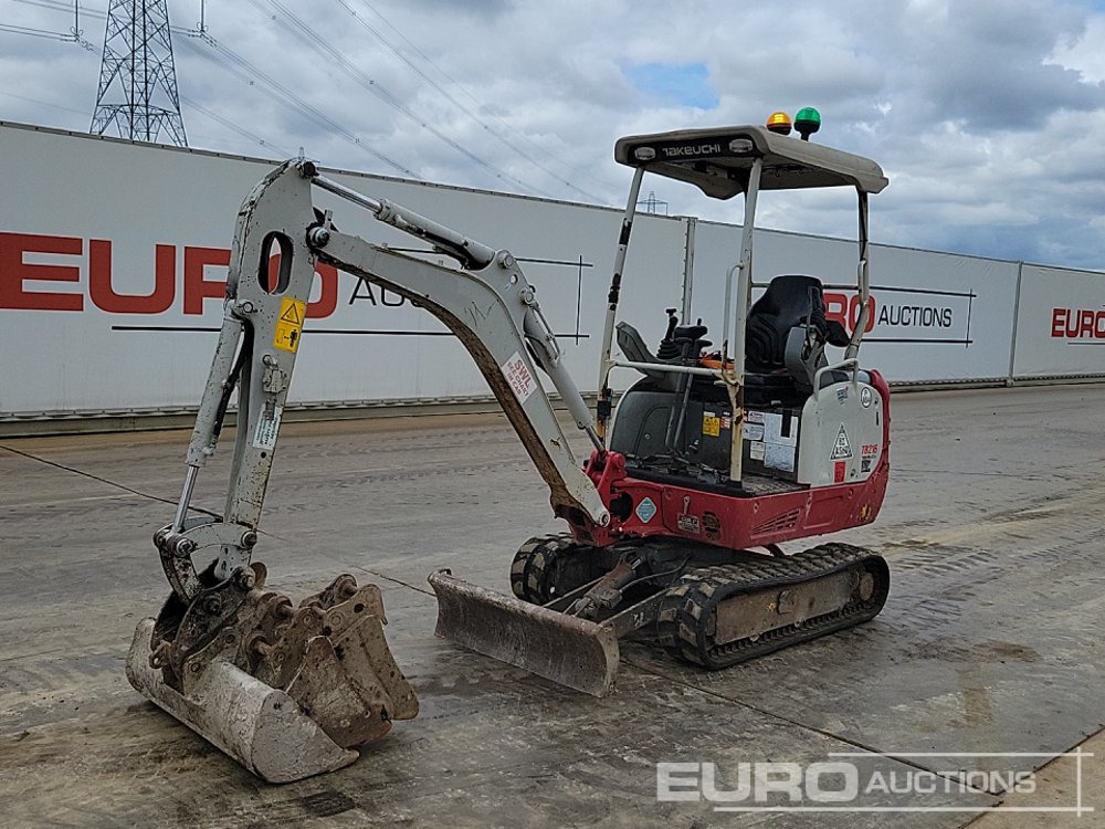 2018 Takeuchi TB216 - Mini ekskavatorius: foto 1 2018 Takeuchi TB216 - Mini ekskavatorius: foto 1