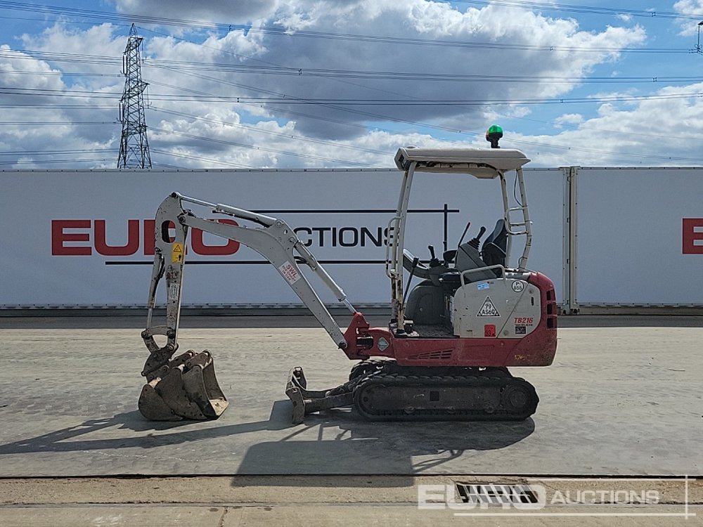 2018 Takeuchi TB216 - Mini ekskavatorius: foto 2 2018 Takeuchi TB216 - Mini ekskavatorius: foto 2