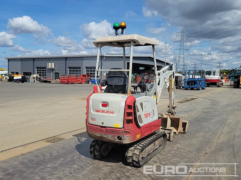 2018 Takeuchi TB216 - Mini ekskavatorius: foto 5 2018 Takeuchi TB216 - Mini ekskavatorius: foto 5