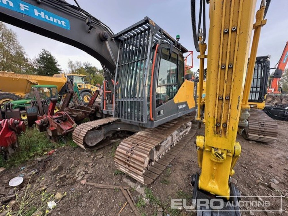 2018 Volvo EC140EL - Vikšrinis ekskavatorius: foto 1 2018 Volvo EC140EL - Vikšrinis ekskavatorius: foto 1