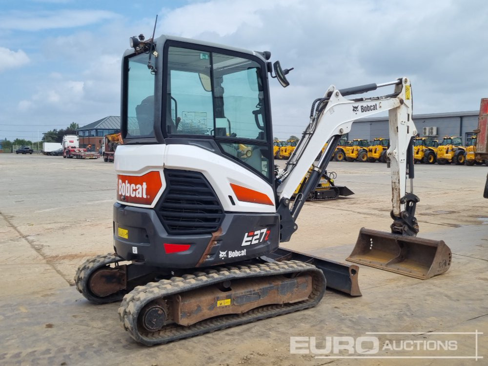 2019 Bobcat E27Z - Mini ekskavatorius: foto 5 2019 Bobcat E27Z - Mini ekskavatorius: foto 5