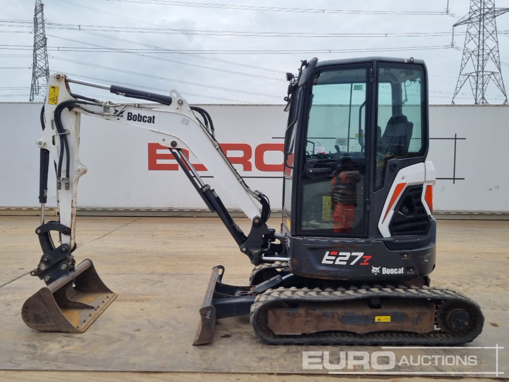 2019 Bobcat E27Z - Mini ekskavatorius: foto 2 2019 Bobcat E27Z - Mini ekskavatorius: foto 2