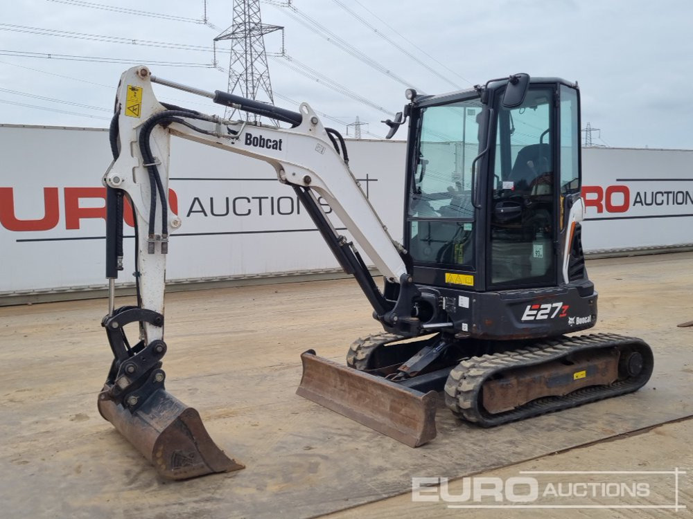 2019 Bobcat E27Z - Mini ekskavatorius: foto 1 2019 Bobcat E27Z - Mini ekskavatorius: foto 1