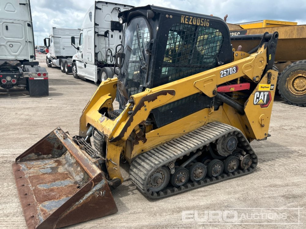 2019 CAT 257D3 - Mini krautuvas: foto 1 2019 CAT 257D3 - Mini krautuvas: foto 1