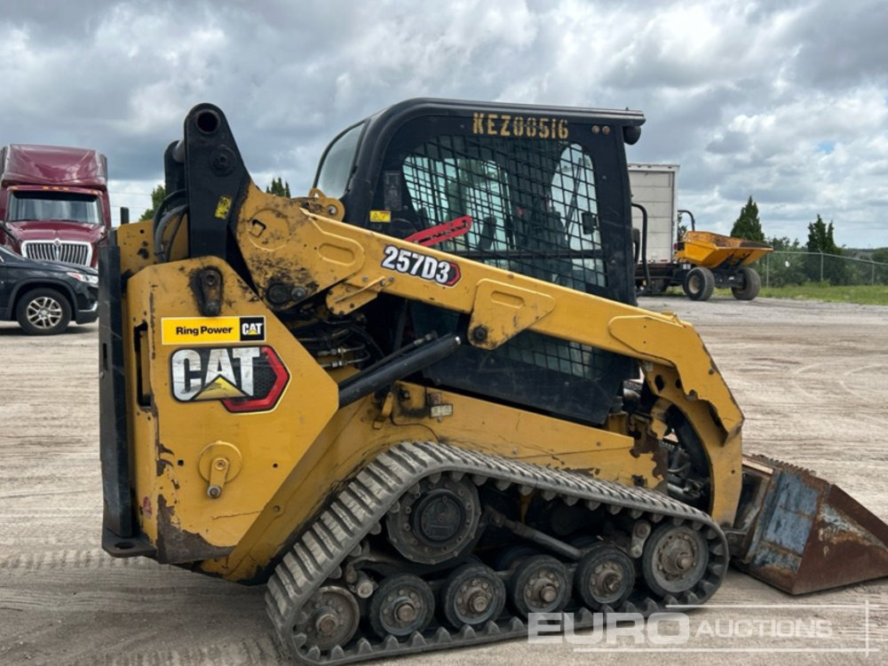 2019 CAT 257D3 - Mini krautuvas: foto 2 2019 CAT 257D3 - Mini krautuvas: foto 2