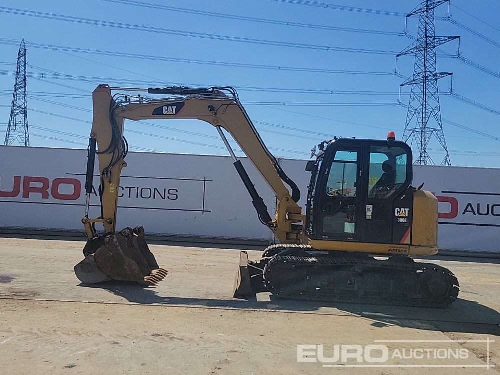 2019 CAT 308E2 CR - Mini ekskavatorius: foto 2 2019 CAT 308E2 CR - Mini ekskavatorius: foto 2