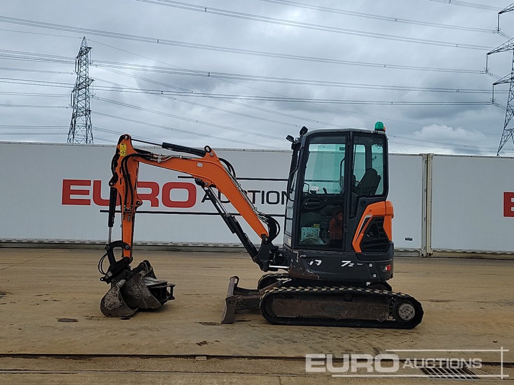 2019 Doosan DX27Z - Mini ekskavatorius: foto 2 2019 Doosan DX27Z - Mini ekskavatorius: foto 2