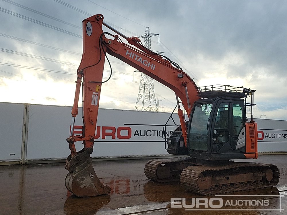 2019 Hitachi ZX135US-6 - Vikšrinis ekskavatorius: foto 1 2019 Hitachi ZX135US-6 - Vikšrinis ekskavatorius: foto 1