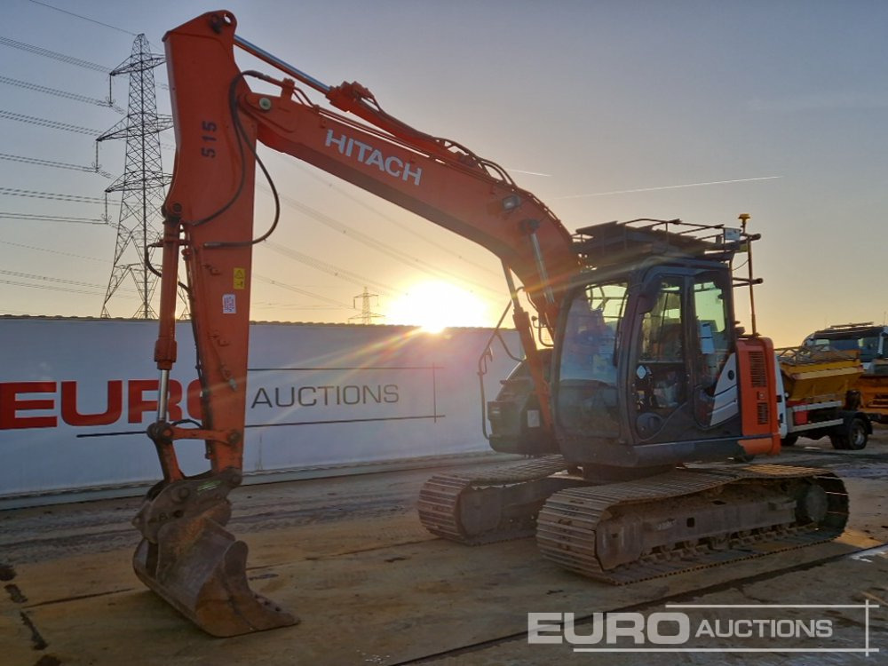 2019 Hitachi ZX135US-6 - Vikšrinis ekskavatorius: foto 1 2019 Hitachi ZX135US-6 - Vikšrinis ekskavatorius: foto 1