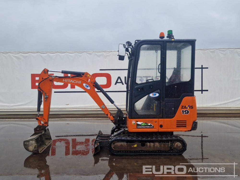2019 Hitachi ZX19-5A CR - Mini ekskavatorius: foto 2 2019 Hitachi ZX19-5A CR - Mini ekskavatorius: foto 2