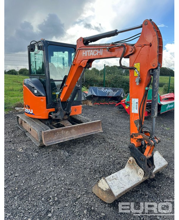 2019 Hitachi ZX26U - Mini ekskavatorius: foto 4 2019 Hitachi ZX26U - Mini ekskavatorius: foto 4