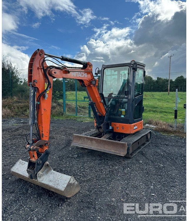 2019 Hitachi ZX26U - Mini ekskavatorius: foto 1 2019 Hitachi ZX26U - Mini ekskavatorius: foto 1