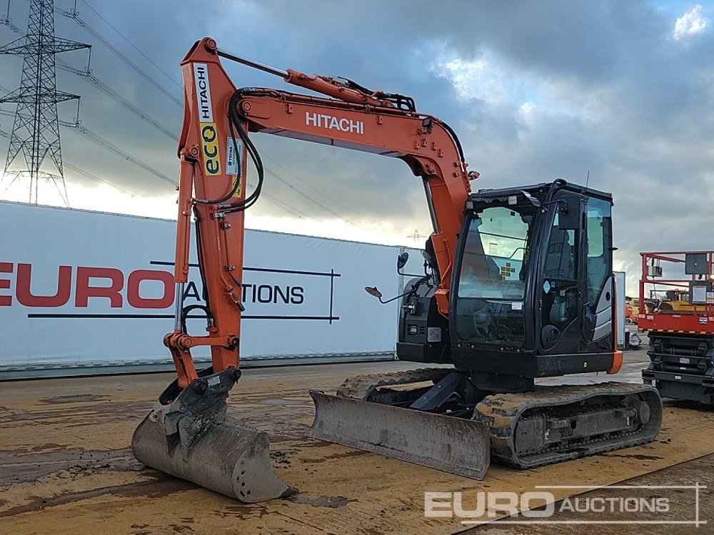 2019 Hitachi ZX85US-6 - Mini ekskavatorius: foto 1 2019 Hitachi ZX85US-6 - Mini ekskavatorius: foto 1