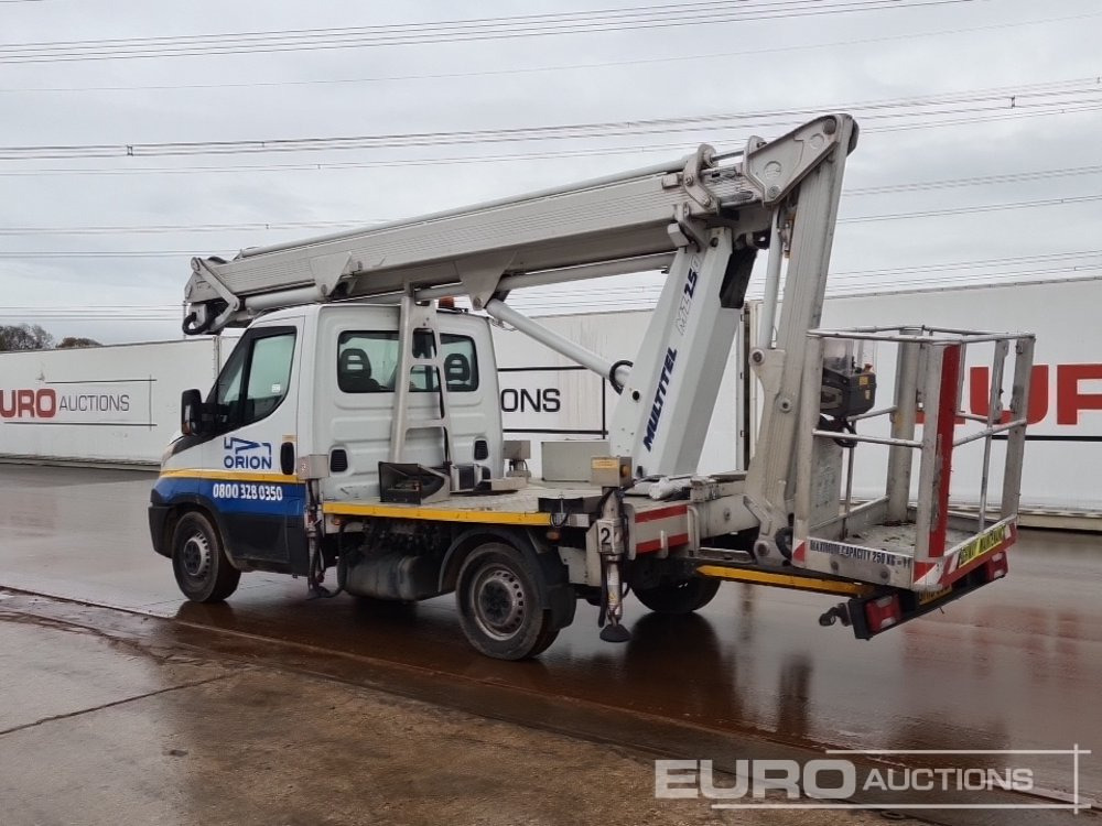 2019 Iveco 6 Speed Access Platform Van, Stabilsers, Multitel MZ250 Articulated Telescopic Boomlift, (Damaged Boom) (Reg. Docs. Available) - Keleivinis furgonas: foto 3 2019 Iveco 6 Speed Access Platform Van, Stabilsers, Multitel MZ250 Articulated Telescopic Boomlift, (Damaged Boom) (Reg. Docs. Available) - Keleivinis furgonas: foto 3