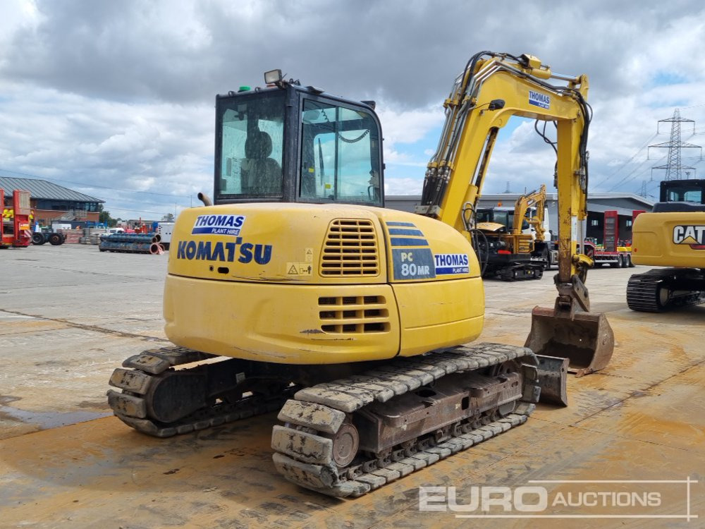 2019 Komatsu PC80MR-5 - Mini ekskavatorius: foto 5 2019 Komatsu PC80MR-5 - Mini ekskavatorius: foto 5