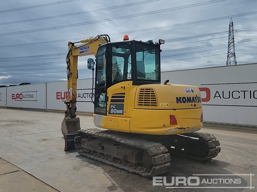 2019 Komatsu PC80MR-5 - Mini ekskavatorius: foto 3 2019 Komatsu PC80MR-5 - Mini ekskavatorius: foto 3